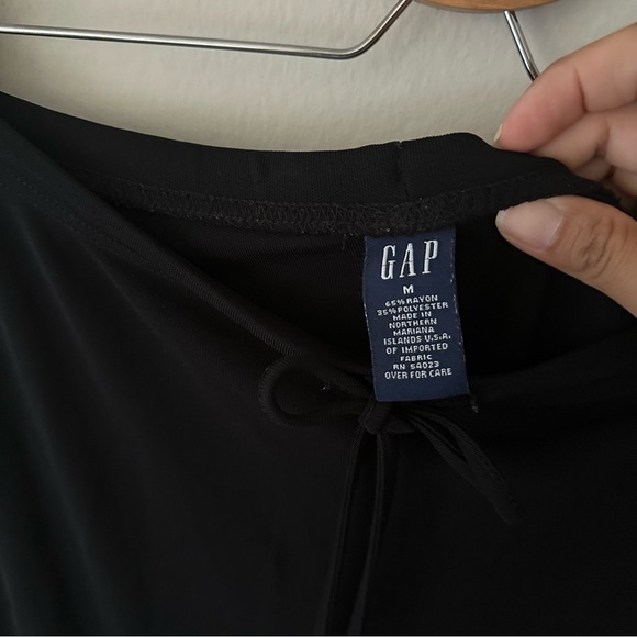 Gap Y2K Maxi Back Slit Pencil Skirt in Black Size M - Picture 4 of 6